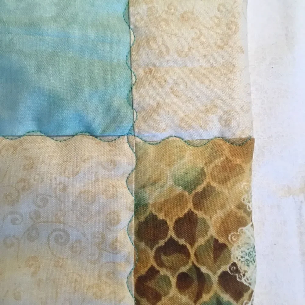 3/$25 or $12 ea. NWT Handmade Reversible Quilted Baby Bib.